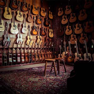 Collings Dealer Guitar Showroom