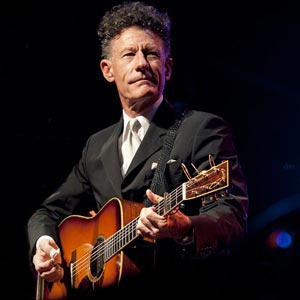 Lyle Lovett with Collings Acoustic Guitar