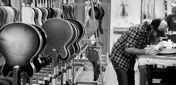Collings Electric Finish Department